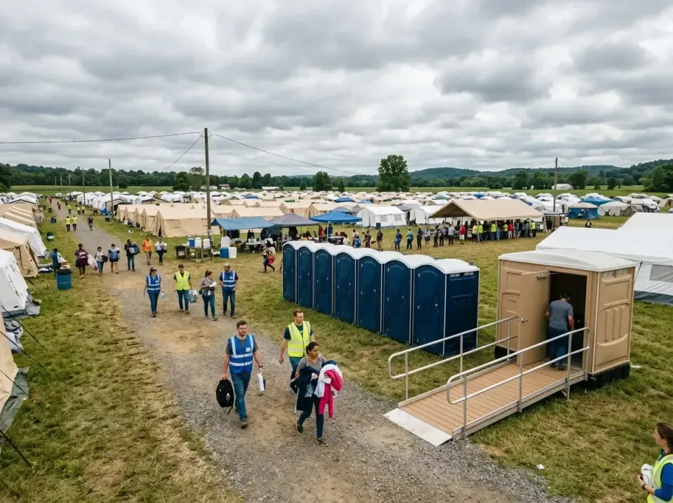 disaster-relief-camp-restrooms-010 — frequently asked questions, Dumpster & Portable Bathrooms Rental in East Chicago, IN